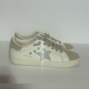 LAST CHANCE. FINAL SALE! Vintage Havana Excel Sneakers with Rhinestone Star